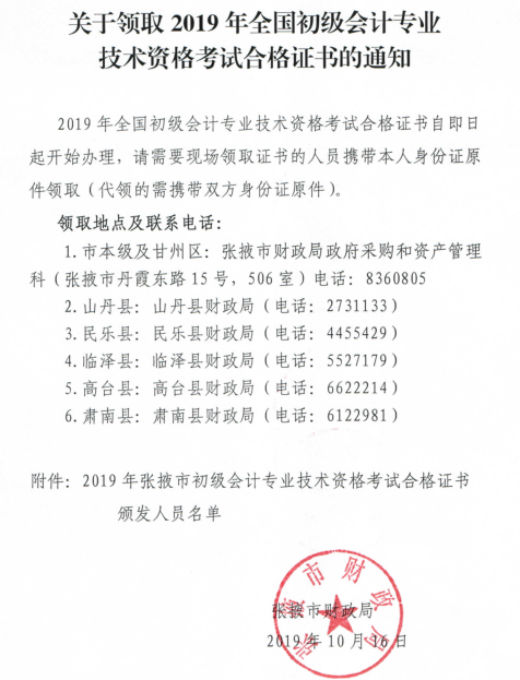 CҴ2019ӋCIȡ֪ͨ